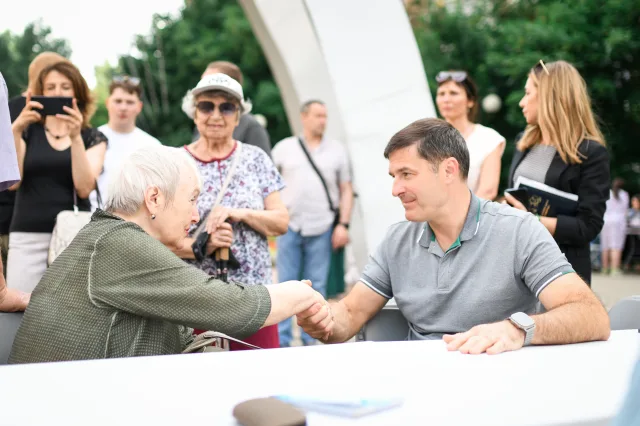 Владимир Волков принял участие во встрече в формате выездной администрации в Люберцах