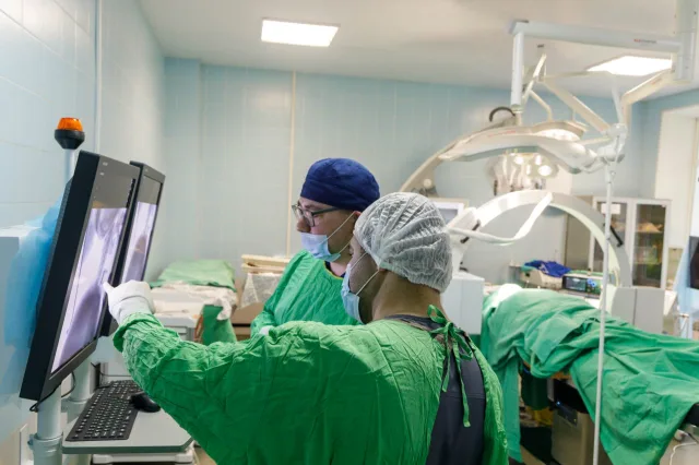 Врачи в Люберцах спасли пациента с запущенной грыжей