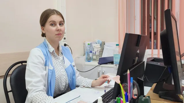 Новый терапевт вышла на работу в поликлинике №5 в Люберцах