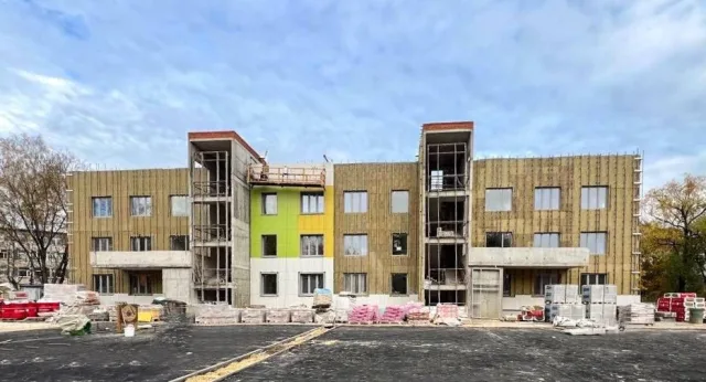 Строительство детского сада на 200 мест в Люберцах ведется с опережением графика