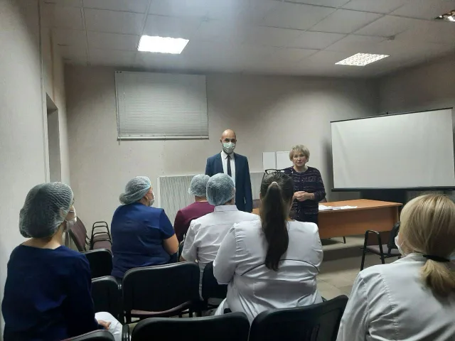 Лидия Антонова обсудила с врачами из Люберец результаты реализации Народной программы «Единой России»