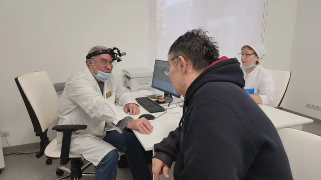 Кабинет оториноларинголога заработал в новой поликлинике Люберец