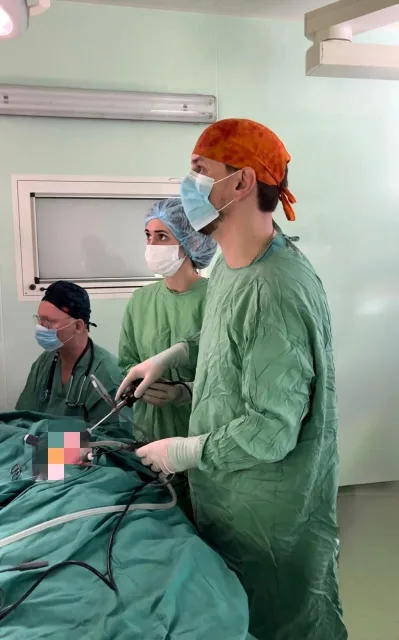 Детские хирурги из Люберец провели операцию по удалению грыжи без разреза