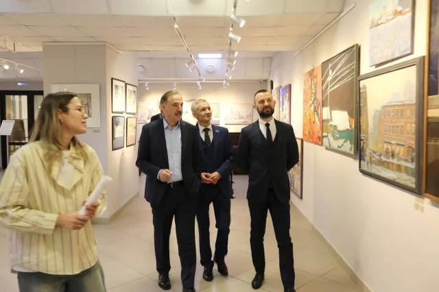 Владимир Ружицкий посетил Музейно-выставочный комплекс Люберец