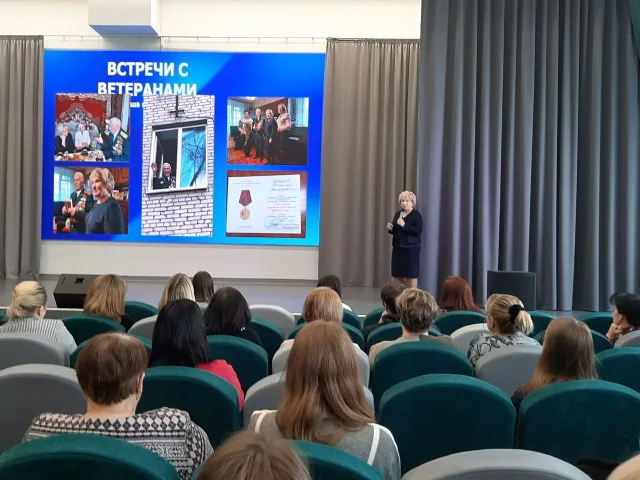 Лидия Антонова выступила с отчетом о своей работе за 2024 год в Люберцах