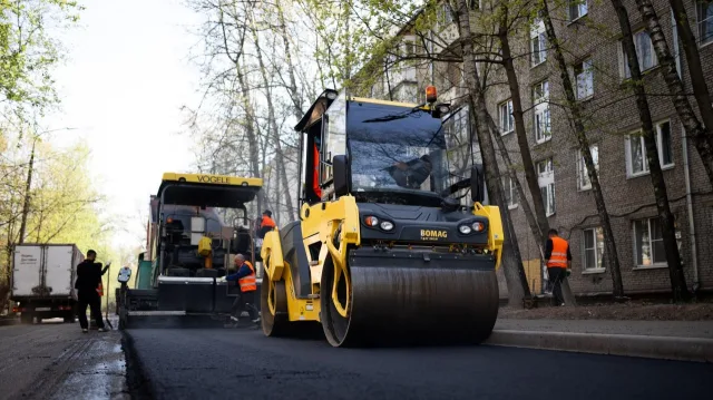 Новое дорожное покрытие уложили в Люберцах