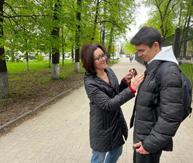 Студенты Люберец присоединились к всероссийской акции «Георгиевская ленточка»