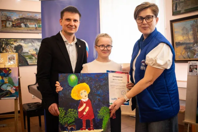 Благотворительная художественная выставка открылась в городском округе Люберцы