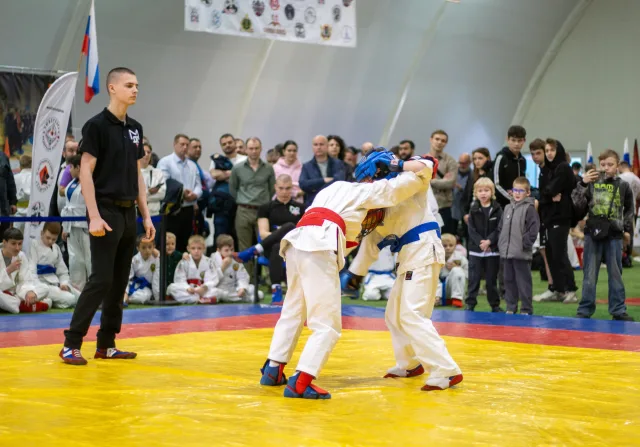 В Дзержинском прошел фестиваль единоборств и силовых видов спорта «Православие и спорт»