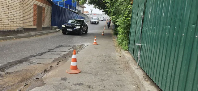 Новый тротуар, о котором просили жители Люберец, обустроят в течение недели