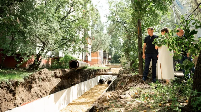 Более 400 метров теплотрассы заменили на участке сети в Люберцах