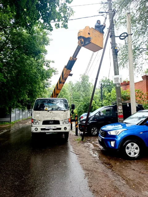Пять новых линий уличного освещения дополнительно обустроят в поселках Люберец в 2025 году