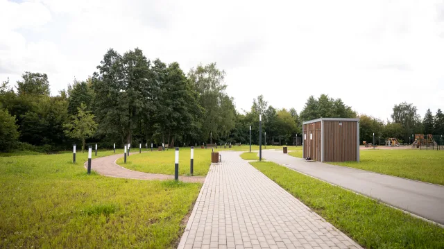 Основные работы по благоустройству парка «Марусино» в Люберцах завершены