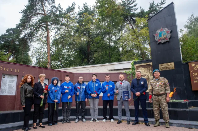 В Люберцах почтили память героев прорыва Дуннинского укрепрайона