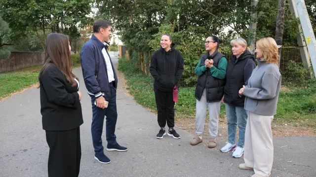 Линию освещения протяженностью 300 метров построили в поселке Люберец