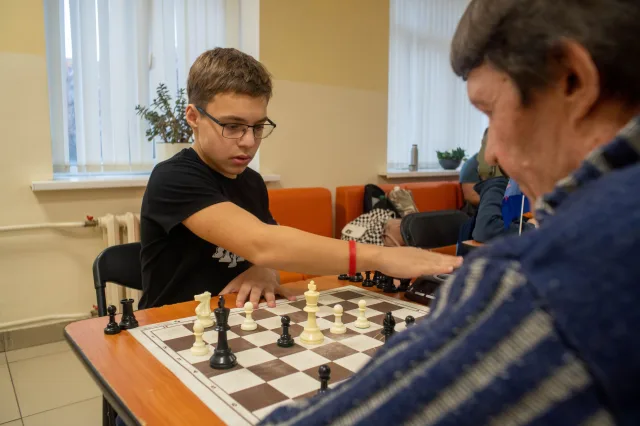 «Единая Россия» собрала любителей шахмат на турнире «Шахматная партия Единства» в Люберцах