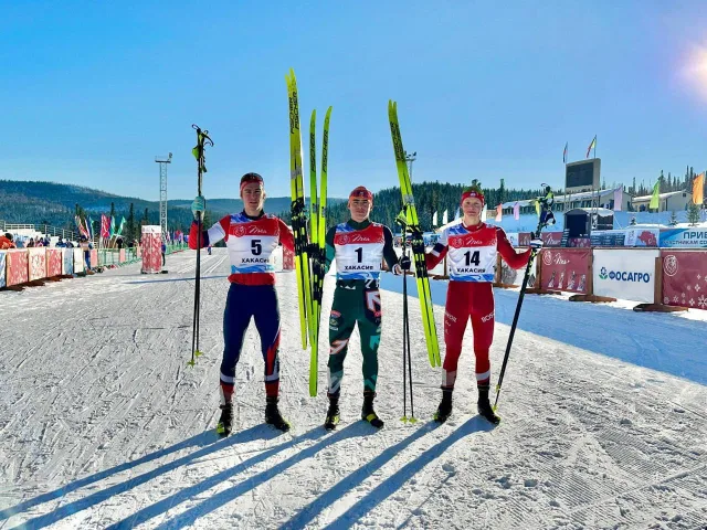 Спортсмен из Люберец завоевал серебро на Всероссийских соревнованиях по лыжным гонкам