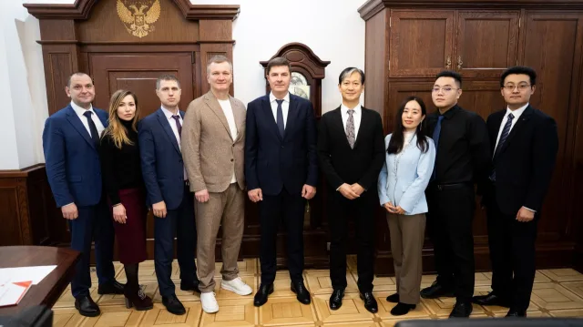 Делегация из китайского города Вэйфан с рабочим визитом посетила Люберцы