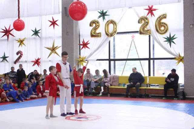 Более 200 спортсменов приняли участие в новогоднем турнире по самбо в городском округе Люберцы