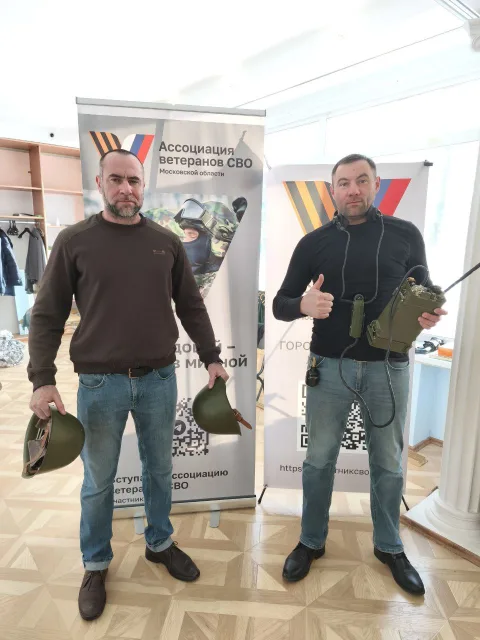 Военно-патриотический клуб «Штурм» в Люберцах получил оборудование для обучения юных связистов