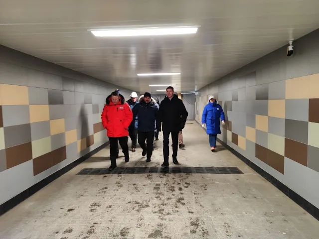 Подземные пешеходные переходы на Октябрьском проспекте в Люберцах откроют в 2026 году