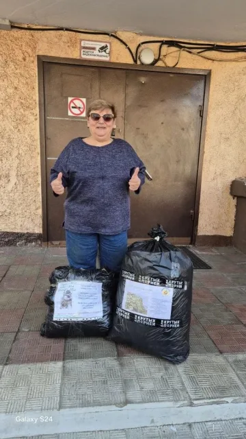 Благотворительный фонд «Домашний очаг» передал новые маскировочные сети люберецким ветеранам